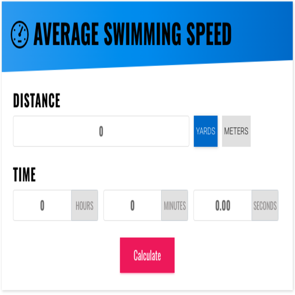 Speed Calculator